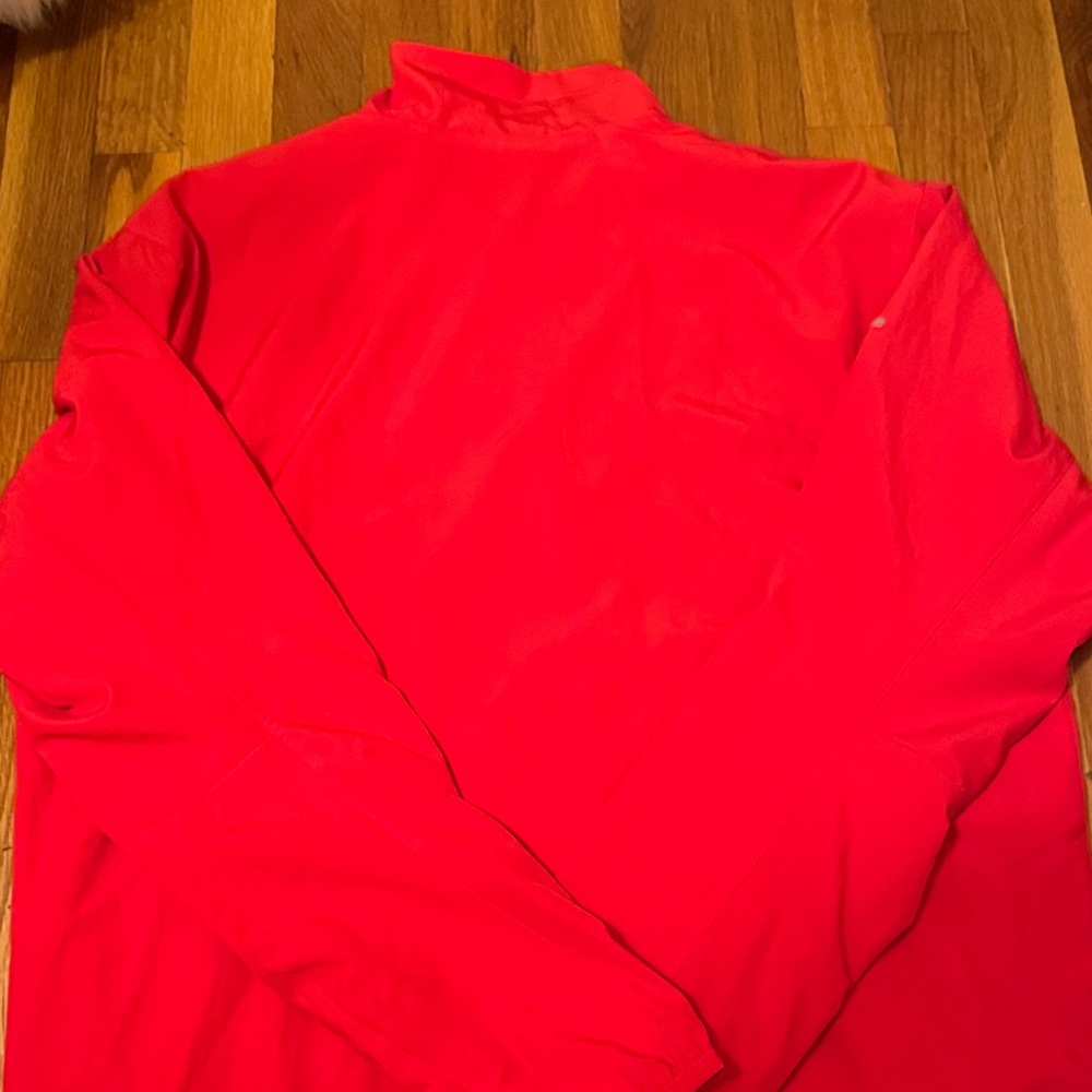 Puma Men's Arsenal Red Zip Up Windbreaker - Gem
